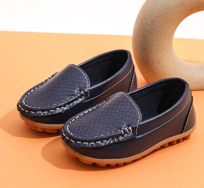 Toddler Little Kid Boys Girls Soft Slip on Loafers Dress Flat Shoes